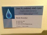 DMK Plumbing and Gas