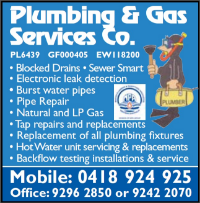 Plumbing and Gas Services Co Company Logo by Plumbing and Gas Services Co in Henley Brook WA