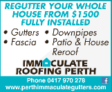 IMMACULATE ROOFING PERTH