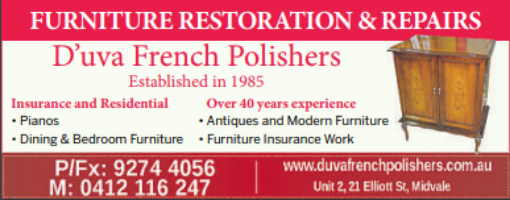 Duva French Polishing Company Logo by Duva French Polishing in Midvale WA