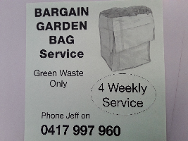 A Bargain Garden Bag Service Company Logo by A Bargain Garden Bag Service in Gosnells WA