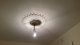 New decorative cornice installation to ceilings - Cottesloe