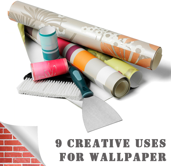 9 Creative Uses for Wallpaper